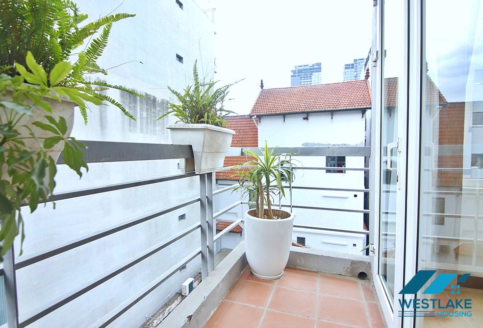 Bright 2 bedrooms apartment for rent in Tay Ho, Ha Noi