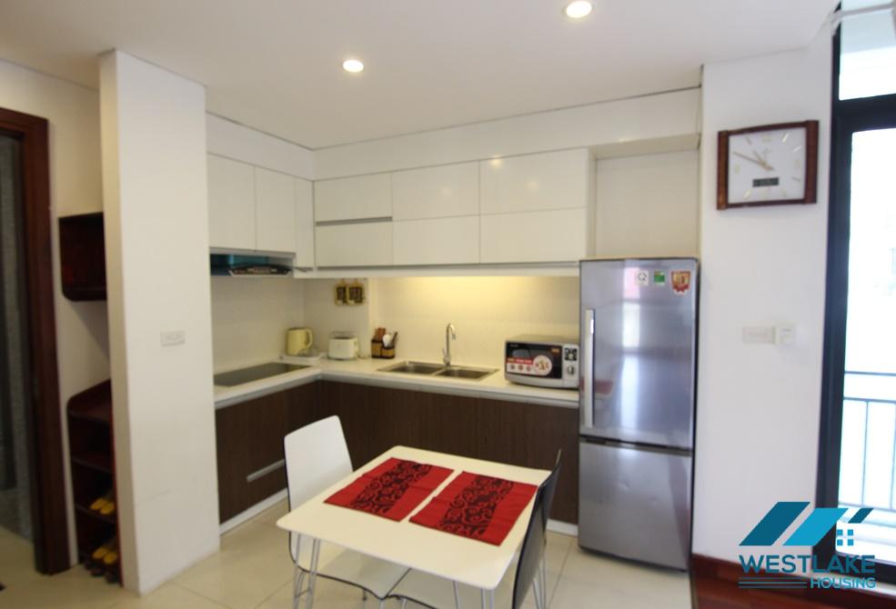 A nice 1 bedroom+1 working room on Tay Ho street for rent