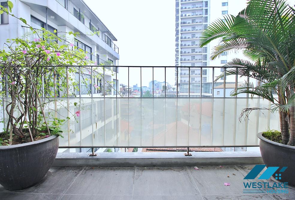 Morden and bright two bedrooms apartment for rent in Tay Ho area