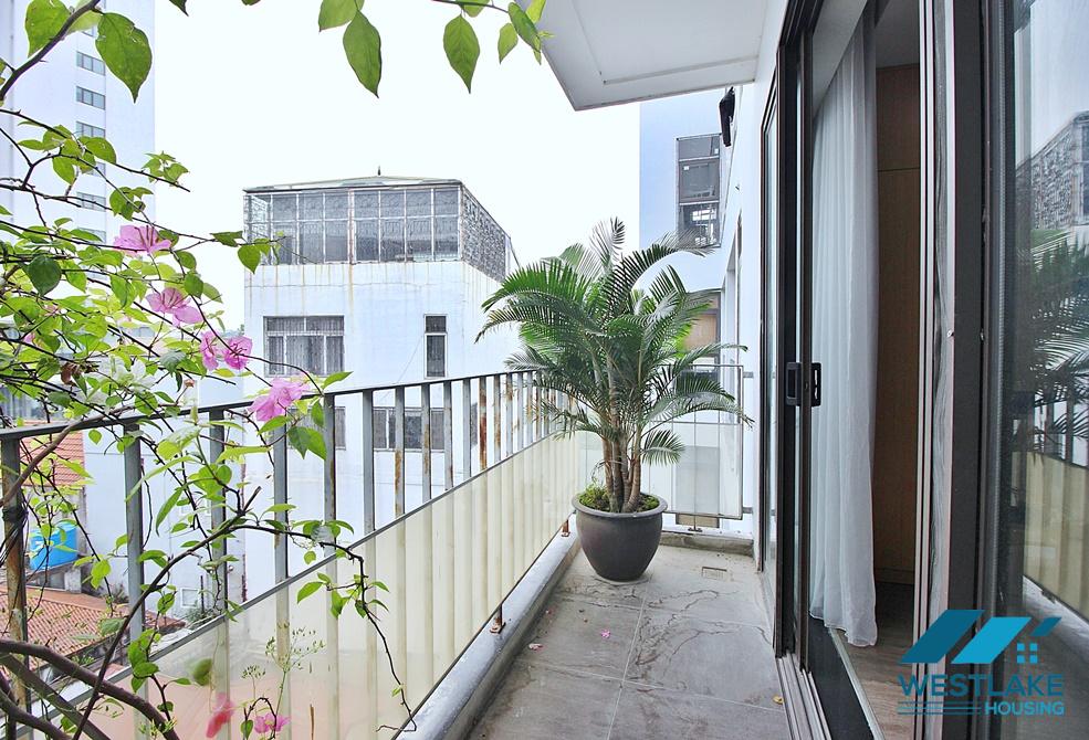 Morden and bright two bedrooms apartment for rent in Tay Ho area