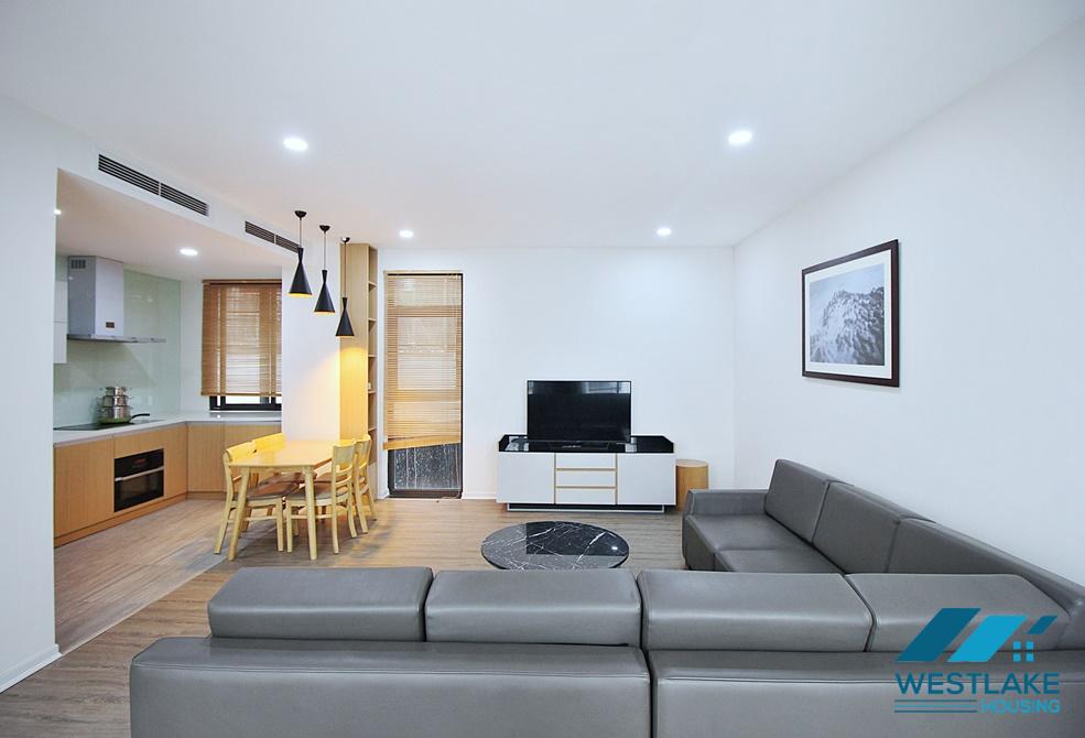 Morden and bright two bedrooms apartment for rent in Tay Ho area