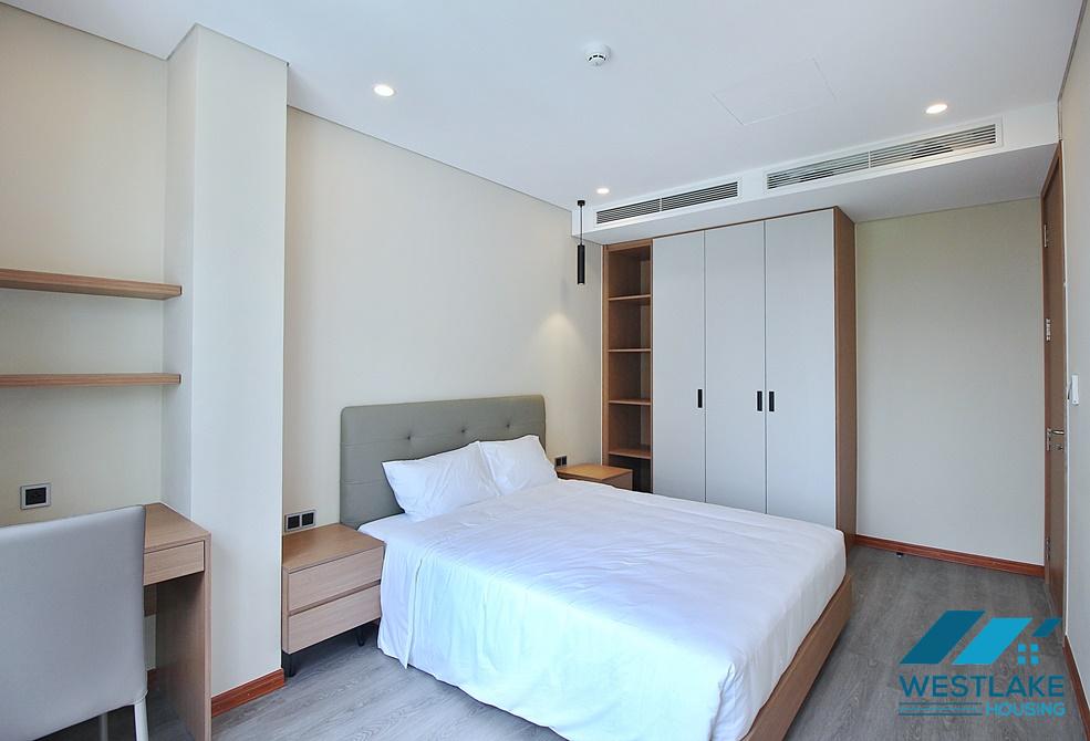 Morden and high floor 3 beds apartment for rent in Tay Ho area