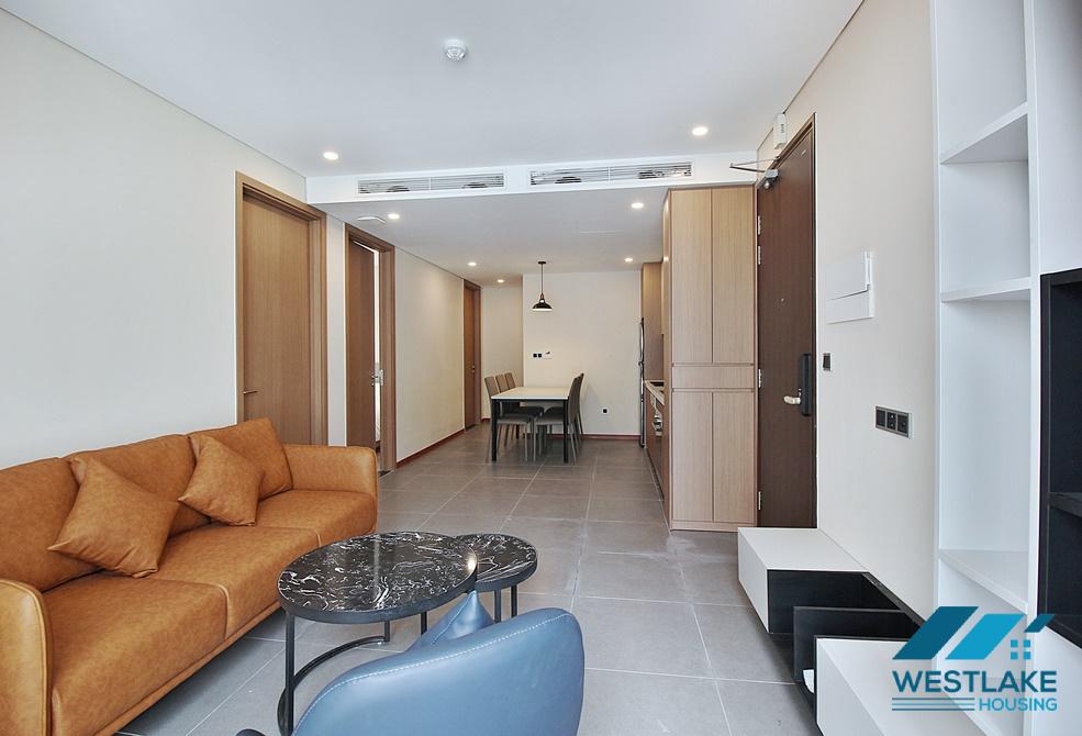 Morden and high floor 3 beds apartment for rent in Tay Ho area