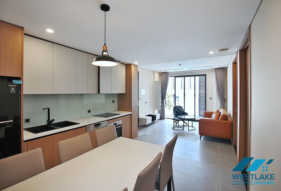 Morden and high floor 3 beds apartment for rent in Tay Ho area