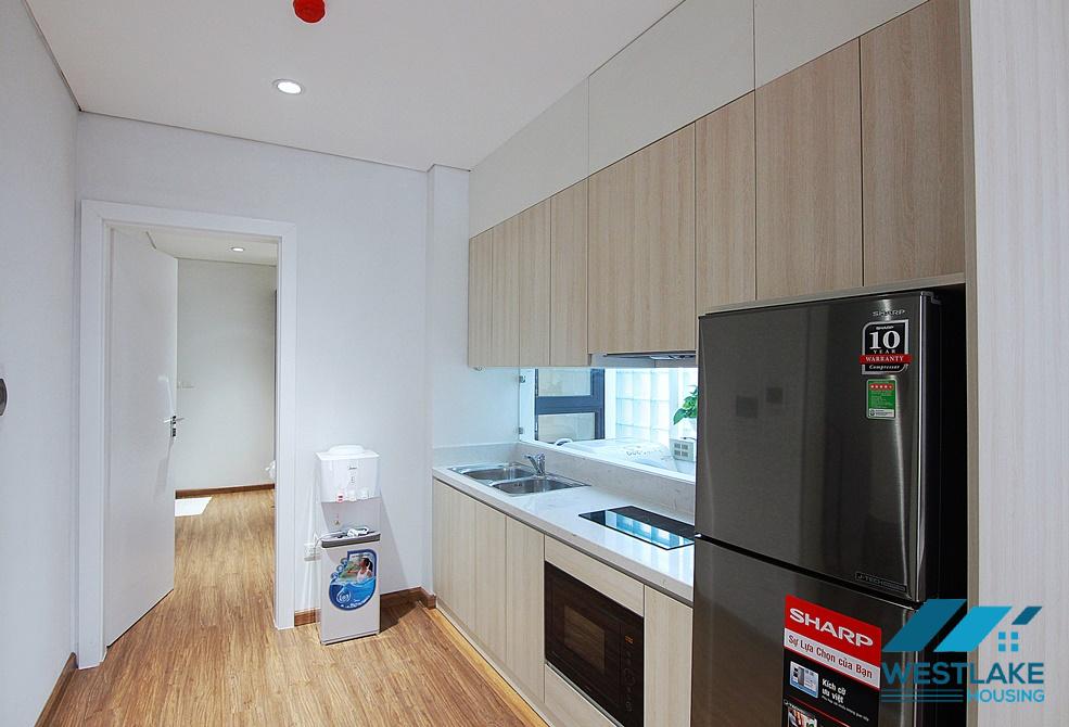 Bright and new apartment with 1 bedroom for rent in Tay Ho area.