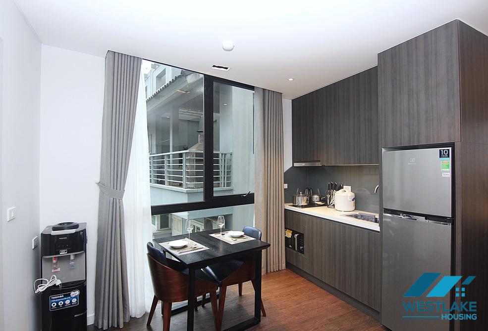 Modern and good quality one bedroom apartment for rent on Tay Ho Street, Tay Ho, Hanoi