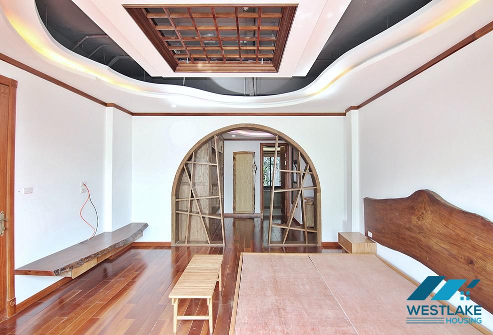 A fabulous brand- new Sophisticated architecture 4 bedroom apartment for rent in To Ngoc Van.