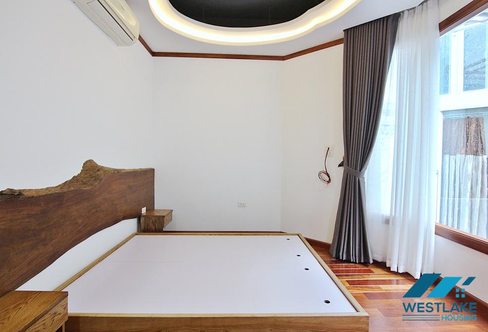 A fabulous brand- new Sophisticated architecture 4 bedroom apartment for rent in To Ngoc Van.