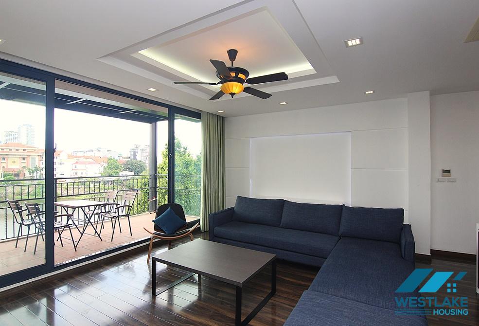 Duplex 04-bedroom apartment with amazing lake view for rent in tay Ho area, Hanoi