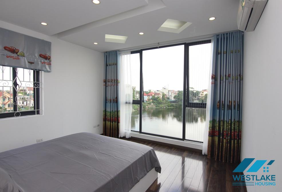 Duplex 04-bedroom apartment with amazing lake view for rent in tay Ho area, Hanoi