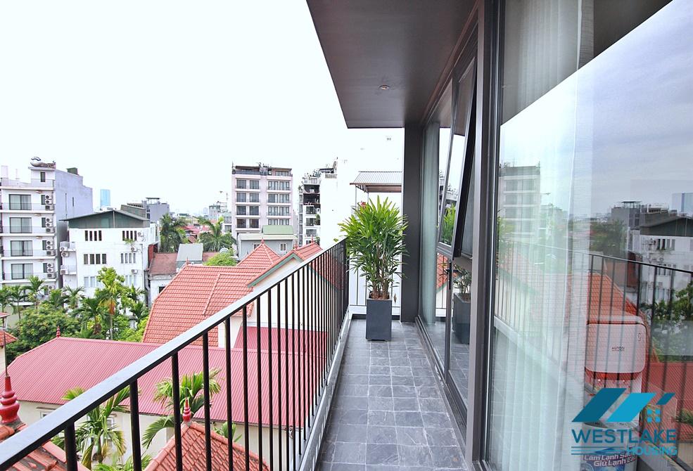 Breaking view in the super nice modern apartment in Tây Hồ for rent