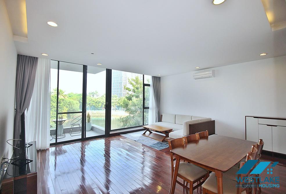 Brand new 2 bedroom and lake view for rent in Quang Khanh st, Tay Ho district.