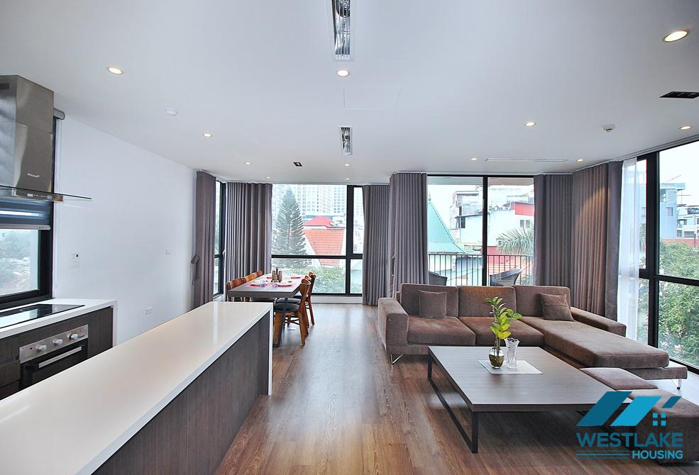 Beautiful and modern apartment for rent in To Ngoc Van st, Tay Ho district