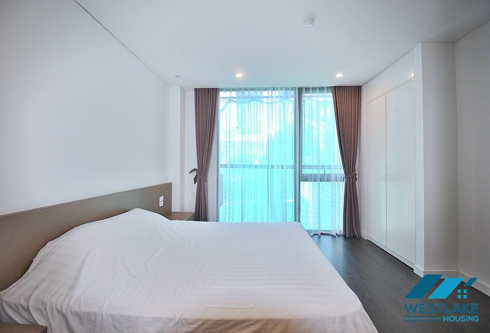 Modern and clean 02 bedroom apartment for rent on Tay Ho Street, Quang An, Hanoi