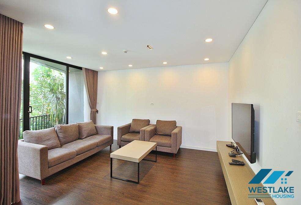 Modern and clean 02 bedroom apartment for rent on Tay Ho Street, Quang An, Hanoi