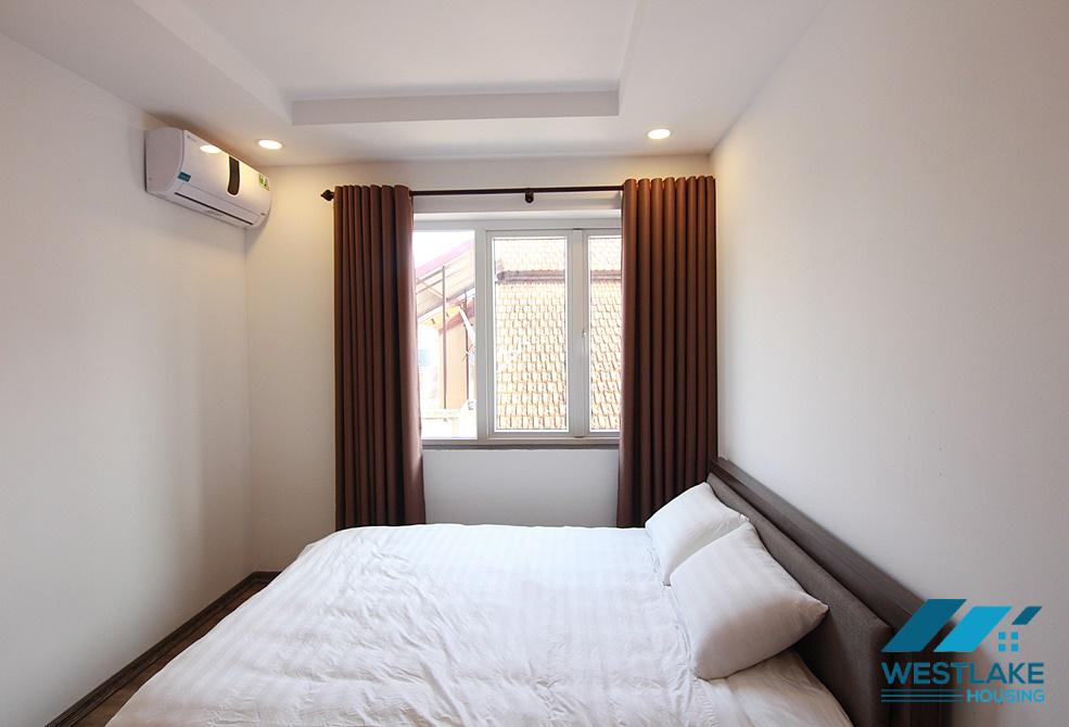 Bright and fully serviced apartment for rent on To Ngoc Van Street, Tay Ho, Hanoi