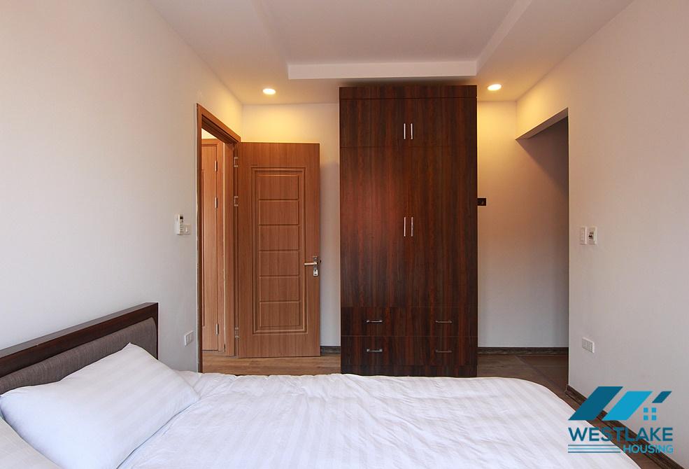 Bright and fully serviced apartment for rent on To Ngoc Van Street, Tay Ho, Hanoi