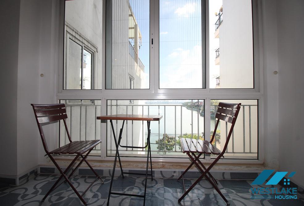 Spacious 03-bedroom apartment for lease on Xuan Dieu Street, Tay Ho, Hanoi