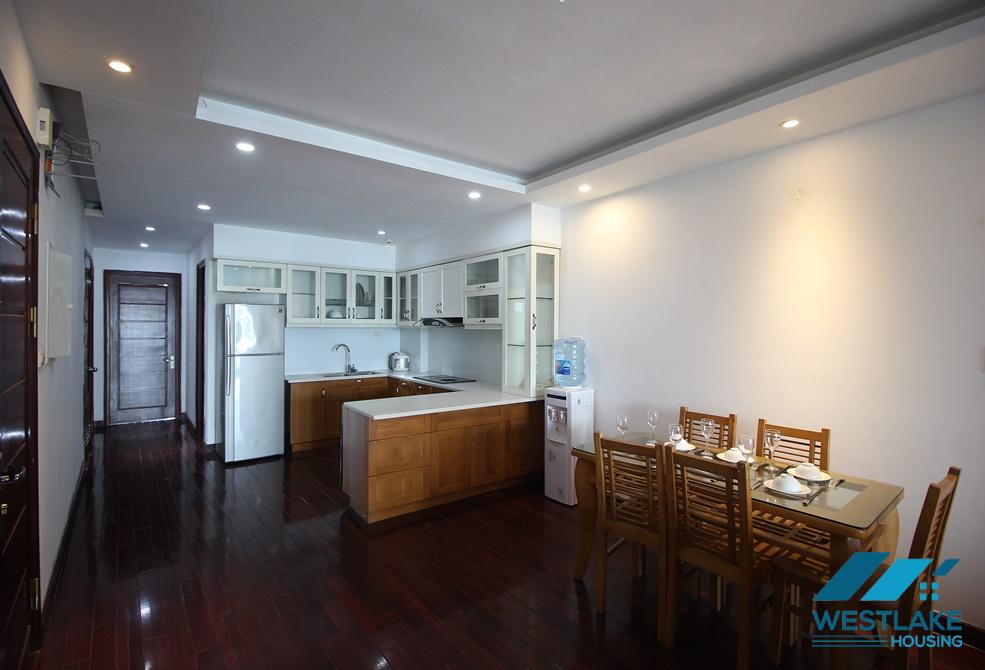 Spacious 03-bedroom apartment for lease on Xuan Dieu Street, Tay Ho, Hanoi