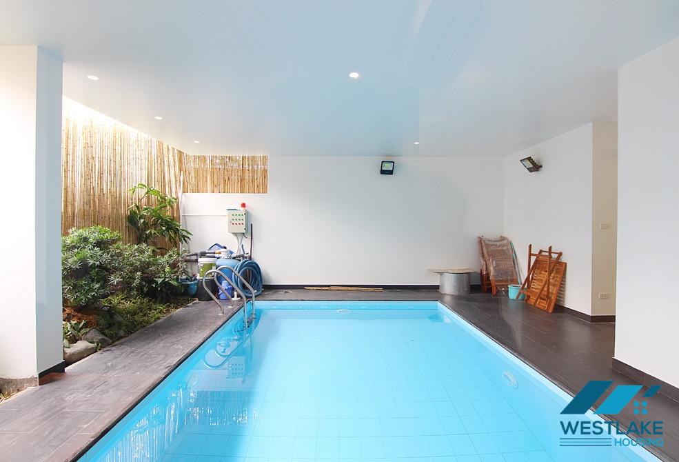 A modern 2 bedroom apartment with swimming pool in Tay ho street