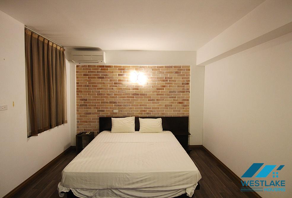 One bedroom in hight floor apartment for rent in Dang Thai Mai st, Tay Ho district.