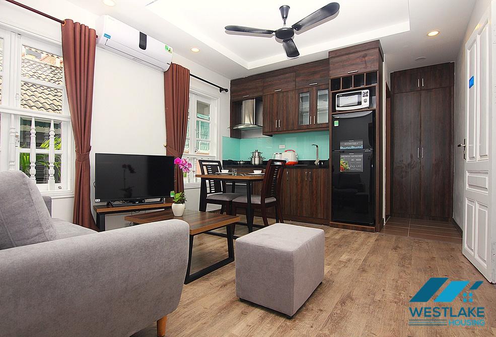 Affordable price and cosy 01 bedroom apartment for rent on To Ngoc Van Street, Tay Ho, Hanoi