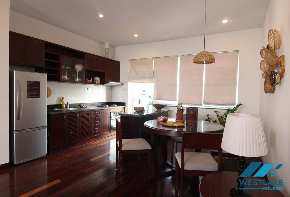 Top floor apartment with big balcony in Tay ho street