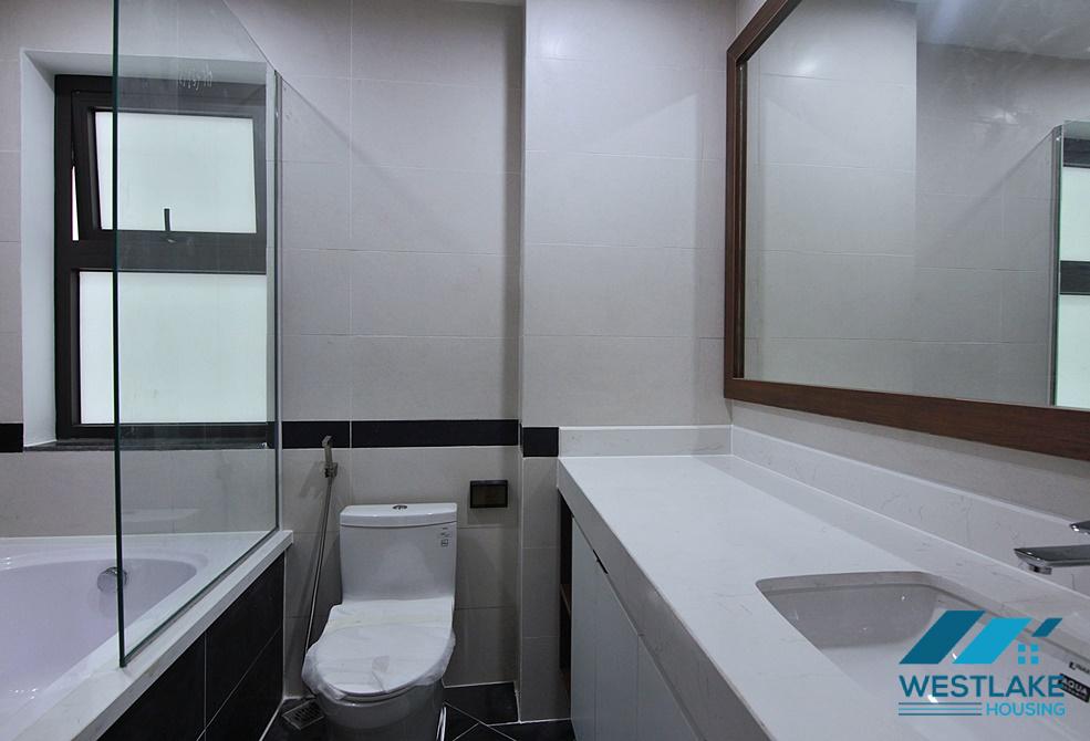 A new and modern 3 bedroom apartment for rent in Tay ho