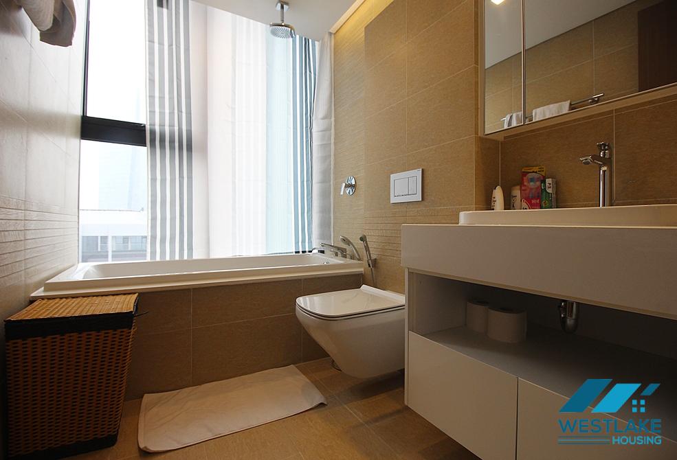 High floor 2 beds apartment for rent in Vinhome Metropolis, Ba dinh District