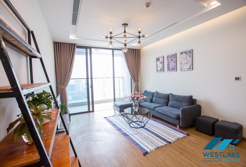 Bright and morden 3 bedrooms apartment for rent in Vinhome Metropolis, Lieu Giai, Ba Dinh