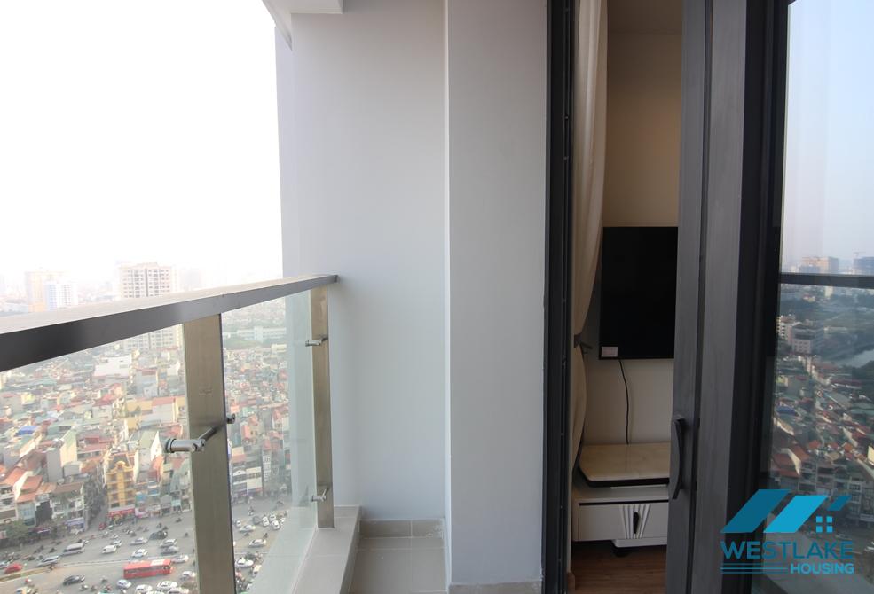 Furnished one bedroom apartment for rent in Vinhome Metropolis, Ba Dinh district, Ha Noi