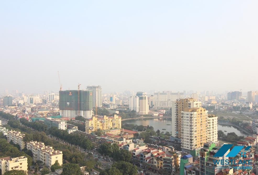 Furnished one bedroom apartment for rent in Vinhome Metropolis, Ba Dinh district, Ha Noi