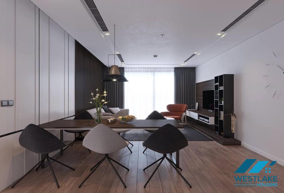 A modern 3 bedroom apartment for rent in Metropolis, Ba Dinh, Ha Noi