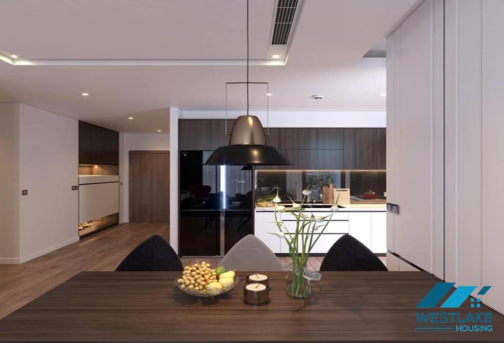 A modern 3 bedroom apartment for rent in Metropolis, Ba Dinh, Ha Noi