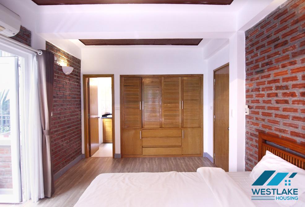 Nice and cosy 01 bedroom apartment for rent on Tay Ho Street, Hanoi