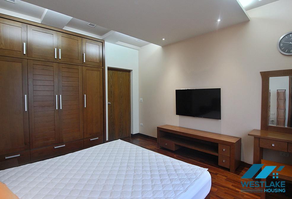 Spacious 04-bedroom serviced apartment for rent in Tay Ho, Hanoi