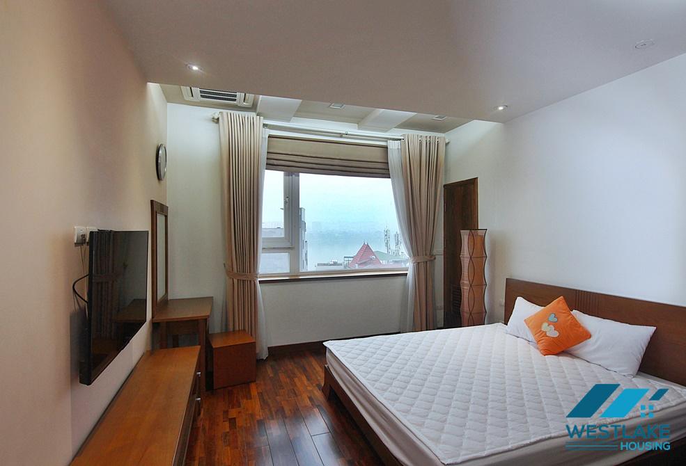 Spacious 04-bedroom serviced apartment for rent in Tay Ho, Hanoi