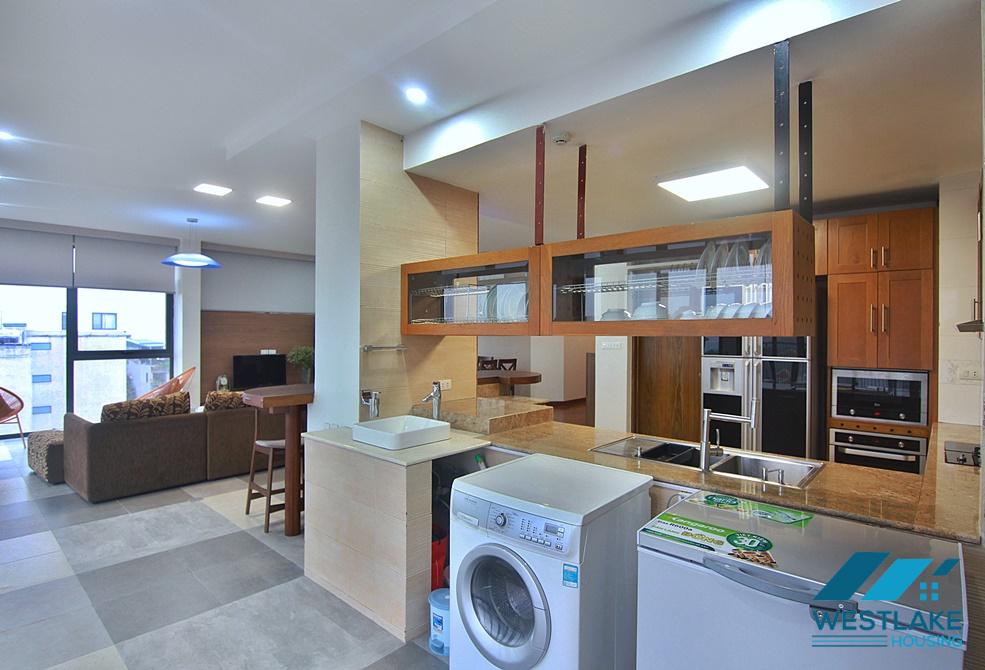 Spacious 04-bedroom serviced apartment for rent in Tay Ho, Hanoi