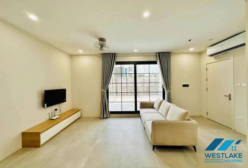 Brand new top floor 1 bedroom for rent in To Ngoc Van street