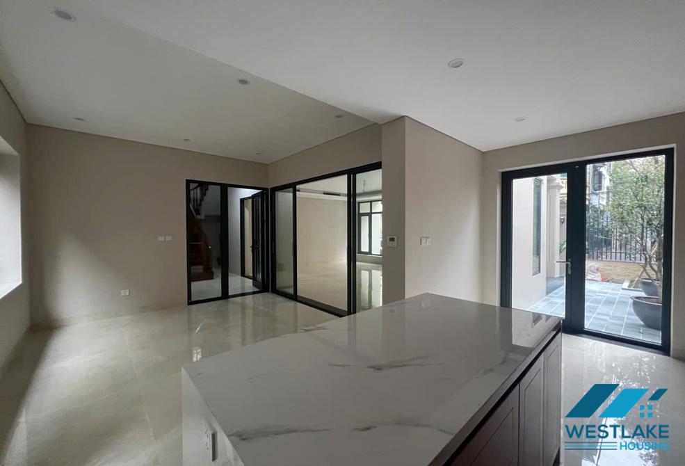 Brand new and spacious unfurnished house for rent in Cau Giay District, Hanoi