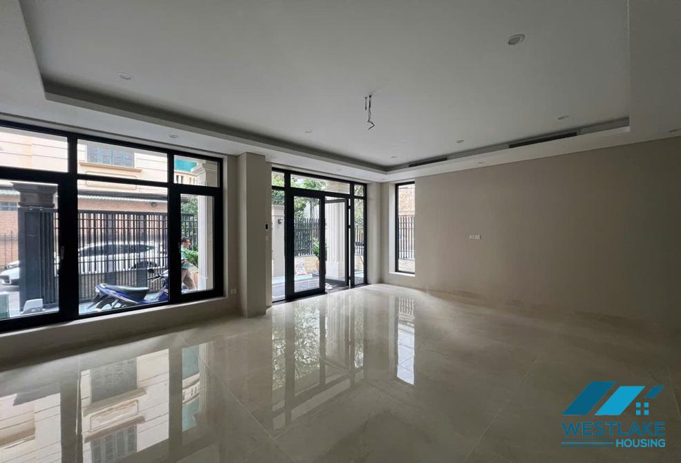 Brand new and spacious unfurnished house for rent in Cau Giay District, Hanoi