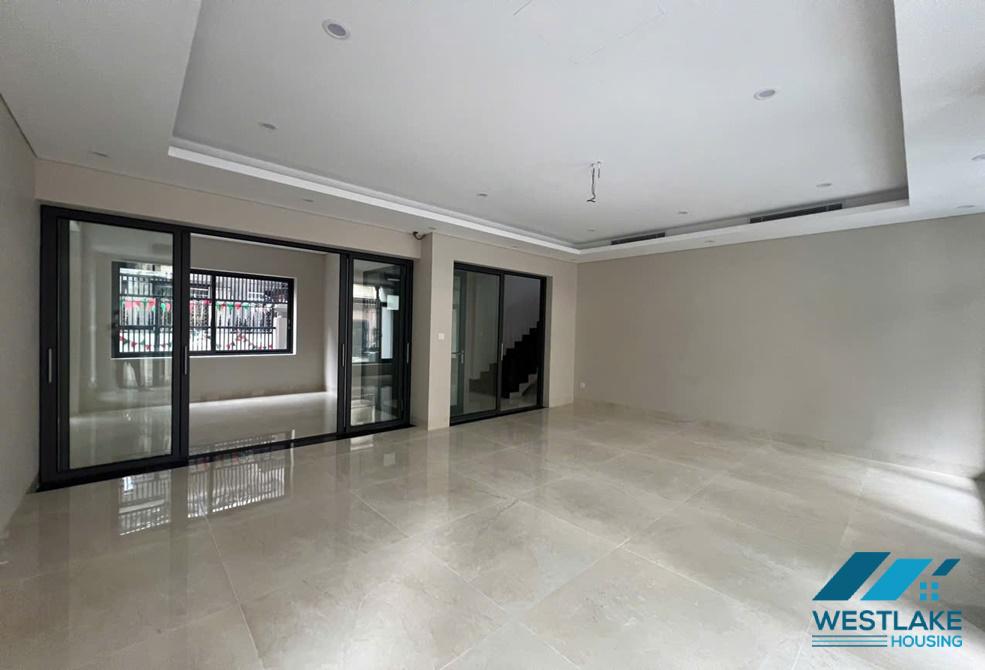 Brand new and spacious unfurnished house for rent in Cau Giay District, Hanoi