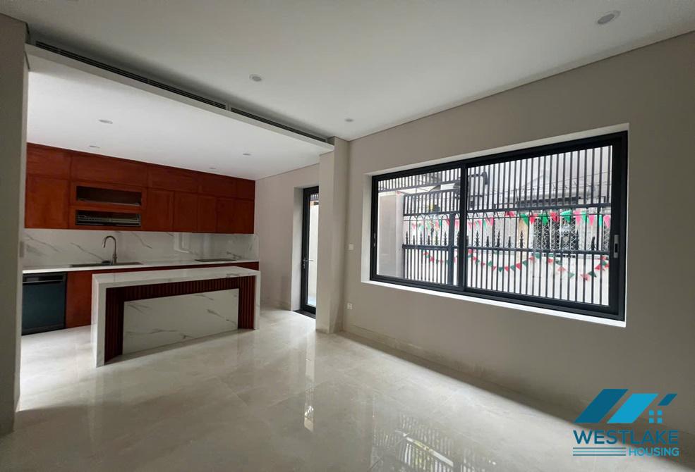 Brand new and spacious unfurnished house for rent in Cau Giay District, Hanoi