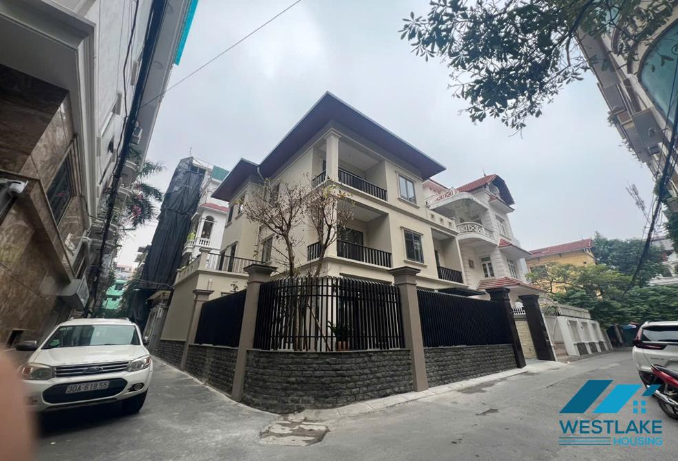 Brand new and spacious unfurnished house for rent in Cau Giay District, Hanoi