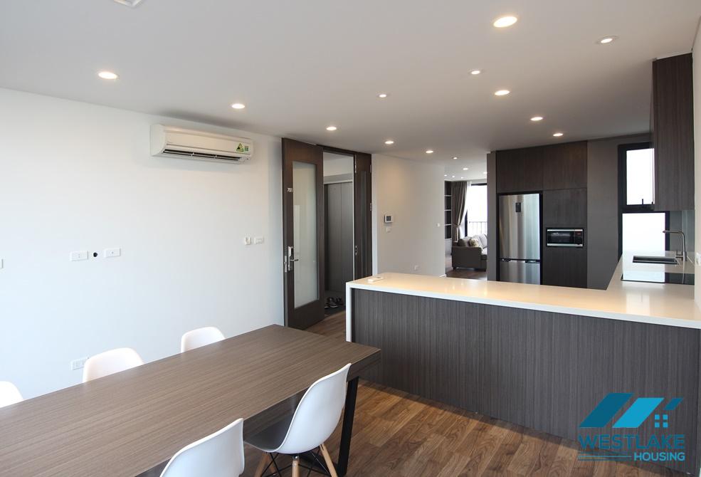 Duplex apartment for rent with 03 bedrooms and full services in Tay Ho, Hanoi