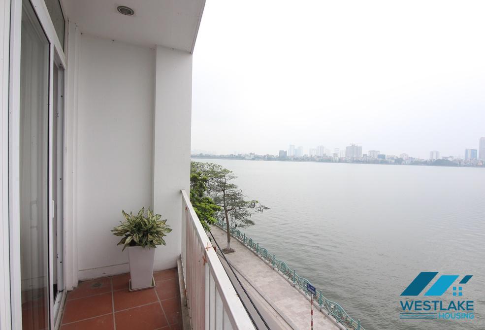 Lake view stunning apartment for rent on Quang Khanh, Tay Ho