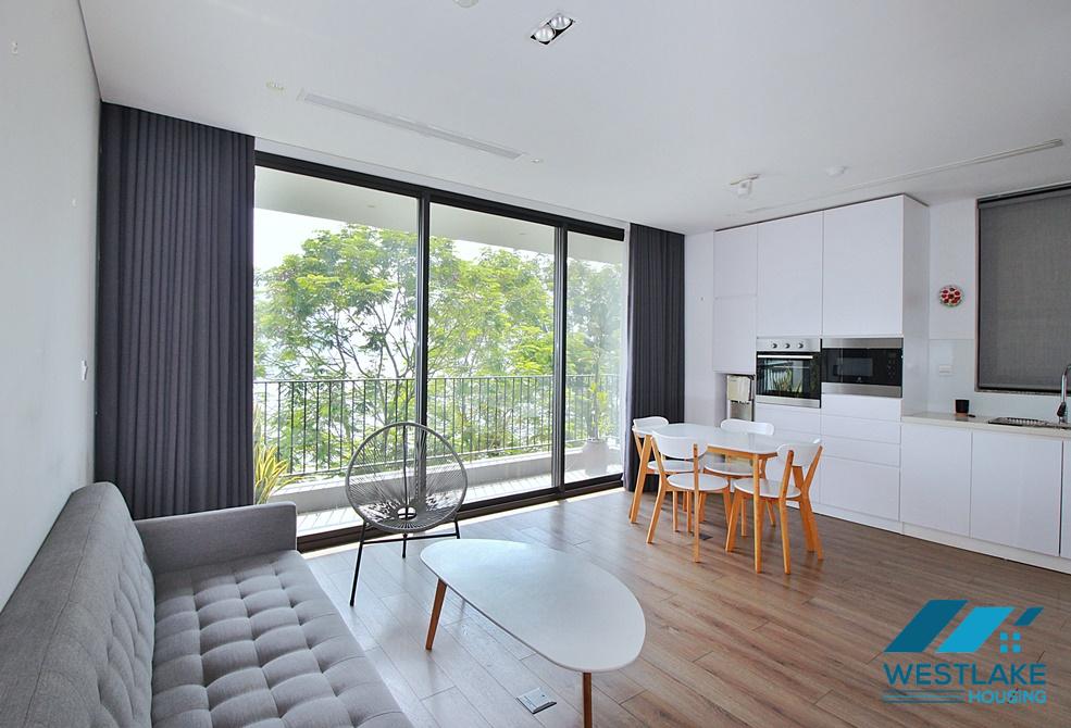 A 2 bedroom lake view apartment for rent in Nhat Chieu street