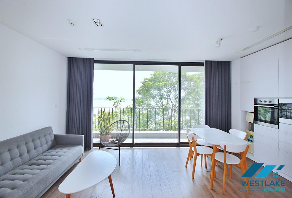 A 2 bedroom lake view apartment for rent in Nhat Chieu street