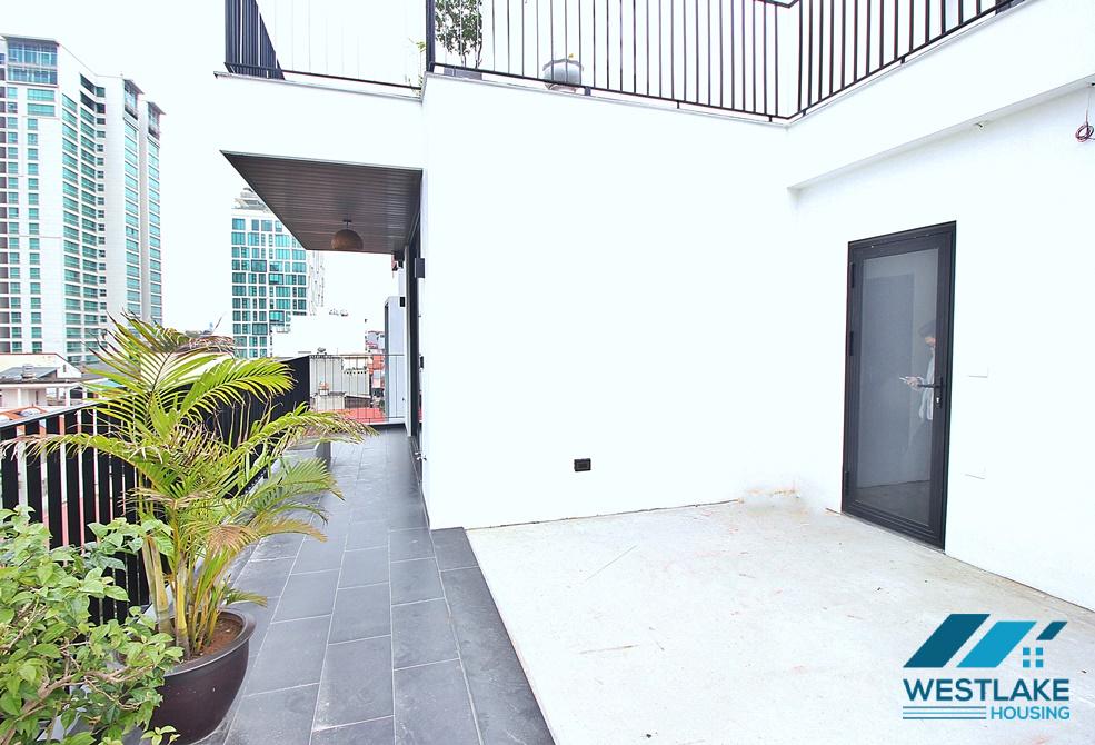 A brand new duplex 3 bedroom apartment for rent in Dang Thai Mai, Tay Ho