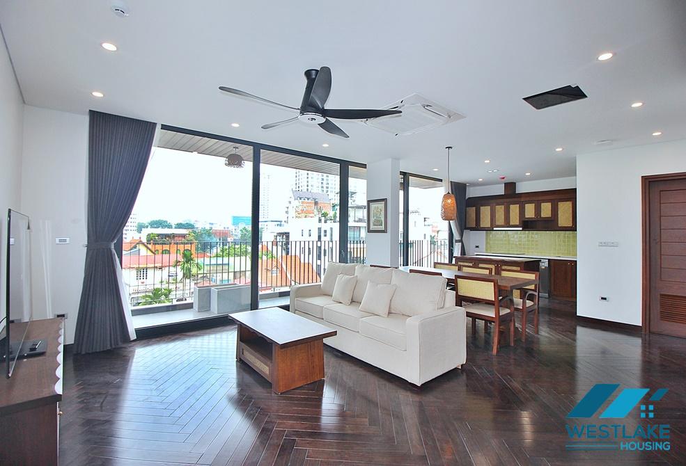 A brand new duplex 3 bedroom apartment for rent in Dang Thai Mai, Tay Ho